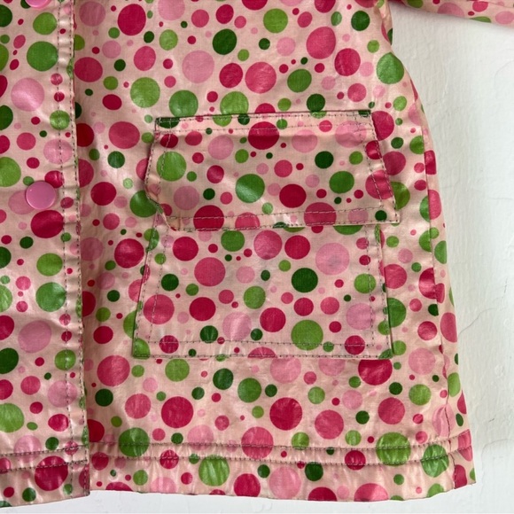 Pluie Pluie Girls Outerwear Pink Polka Dot Unlined
Raincoat Size 1/2 - Picture 4 of 9